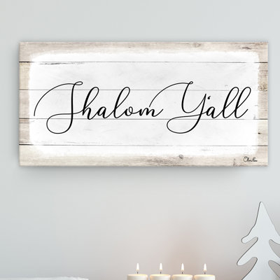 " Shalom Y'all " by Olivia Rose