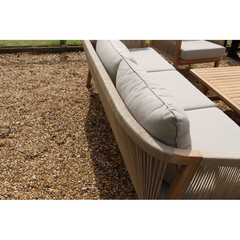 Roma 5 Seater Rope Triple Lounge Set