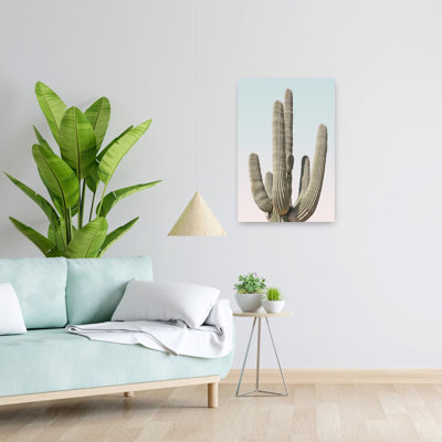 Art contemporain contemporain avec cactus