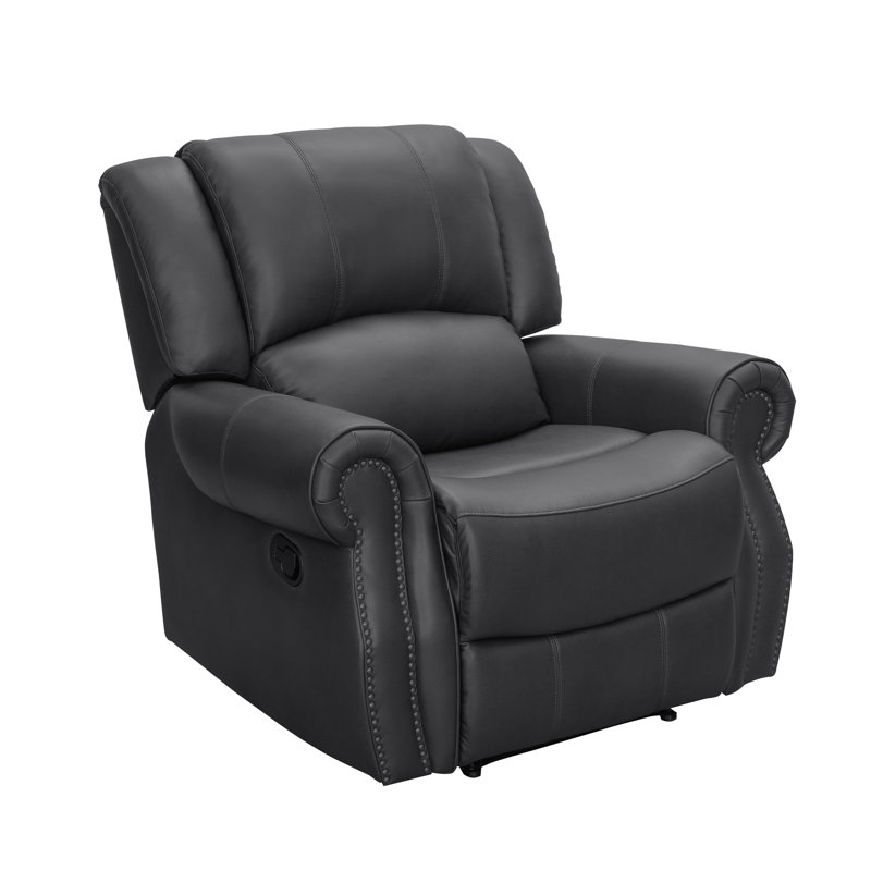 Fauteuil inclinable standard Morella, Faux cuir gris