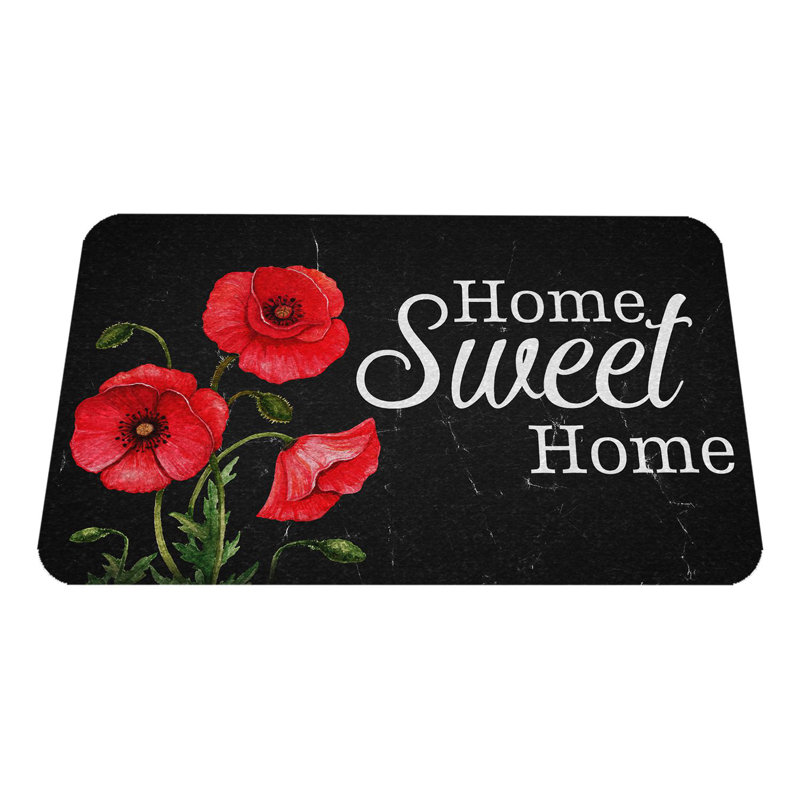 Paillasson durable en PVC antidérapant de 15,7 po x 27,6 po | Matériau 100% PVC résistant aux intempéries | Idéal pour une utilisation intérieure et extérieure, facile à nettoyer, design élégant pour les entrées de maison et les patios