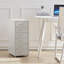 Eulys 28 cm W 6 -Drawer Mobile Filing Cabinet-857377726