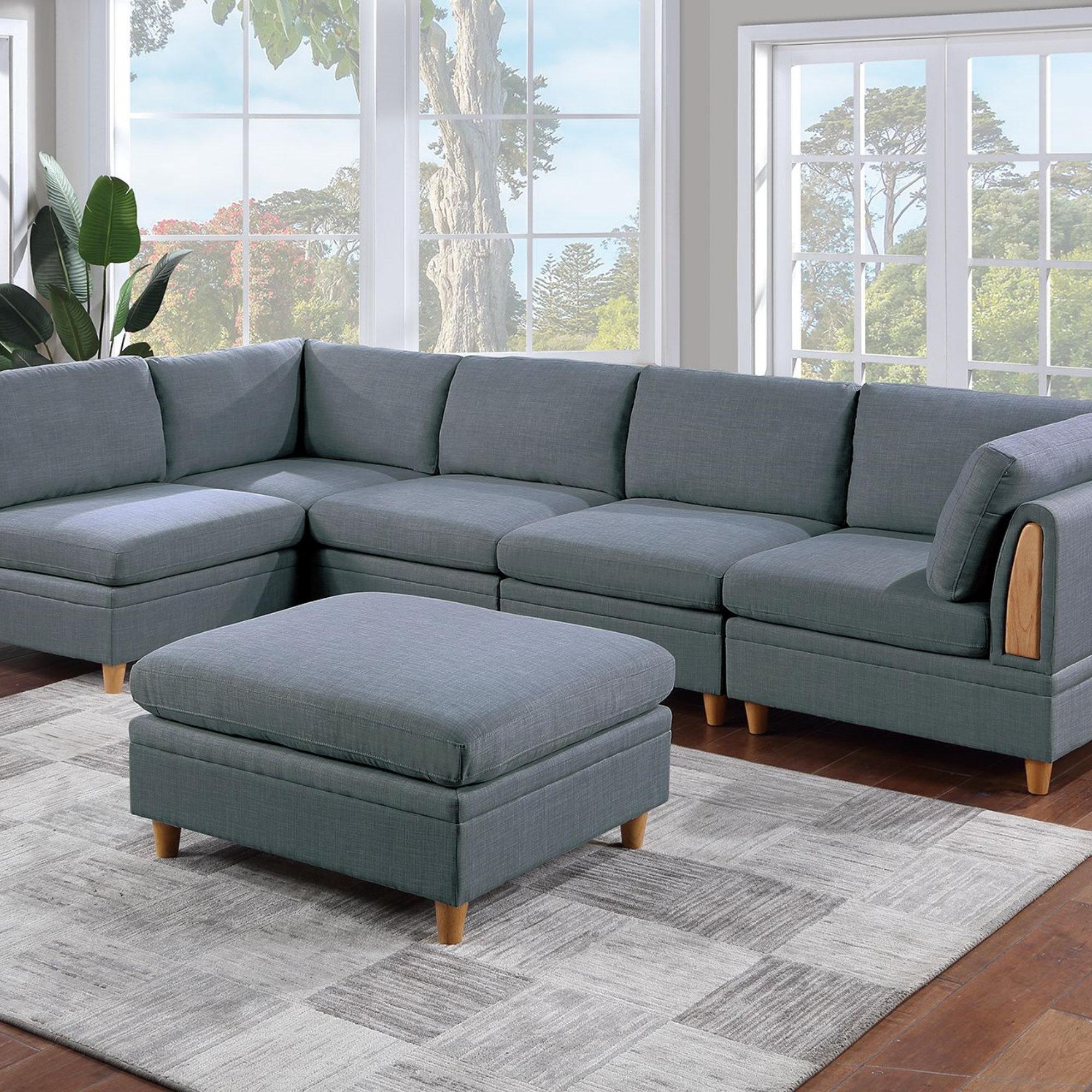 Snapshot of Armless Ottoman Room Sliders For City Setting