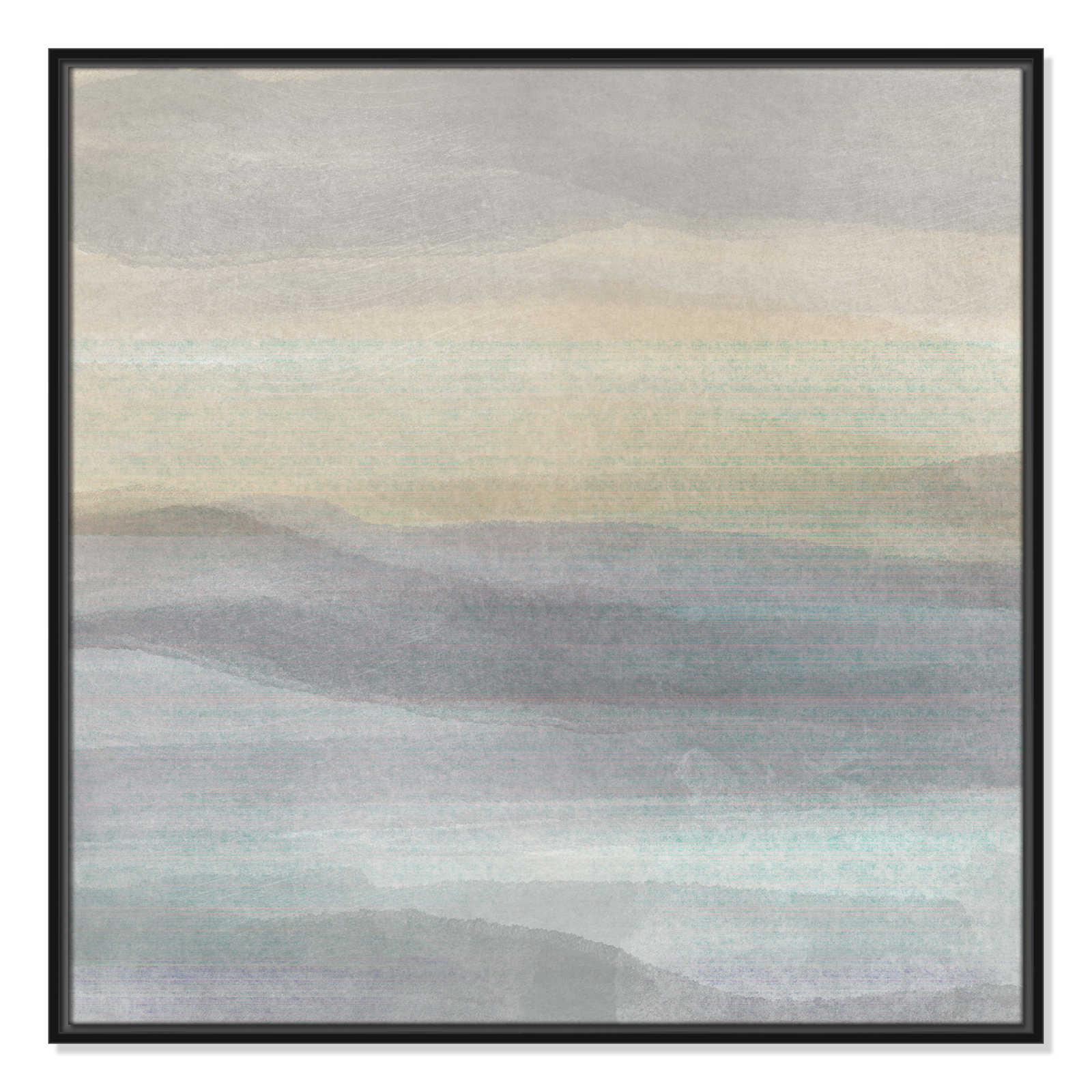Finnian "Concept of Life" Print, Black, 31.5" W x 31.5" H