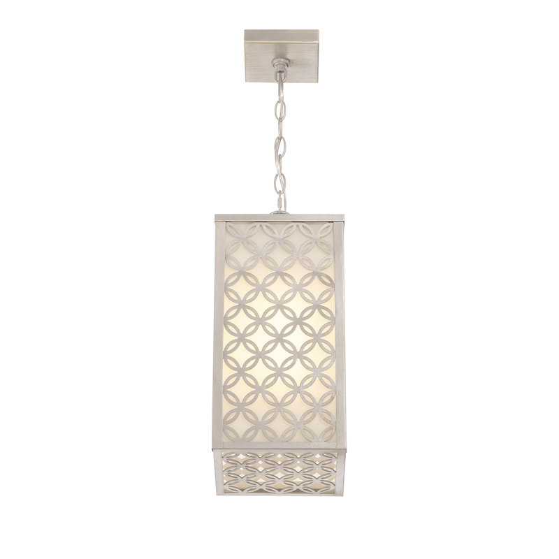 Luminaire suspendu Clover DEL - argent vieilli