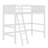 Wood Loft Bed With Ladder-1163759251