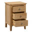 Mapleview 45cm W Solid Wood Bedside Table