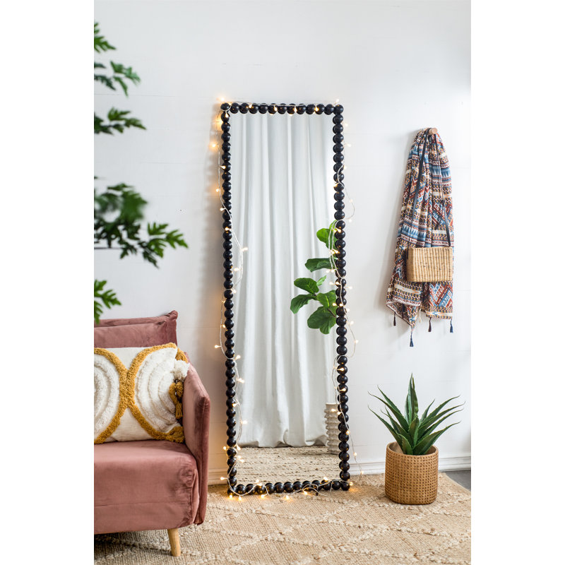 Rectangle Black Mirror, 72" x 23"