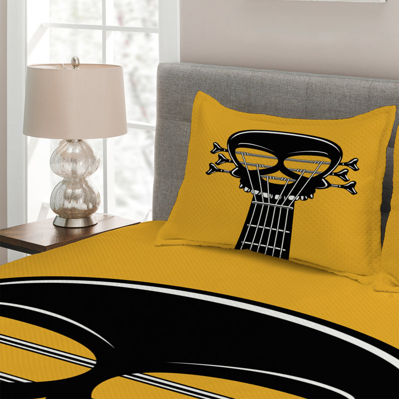 Polyester Coverlet, King Bedspread + 2 Shams