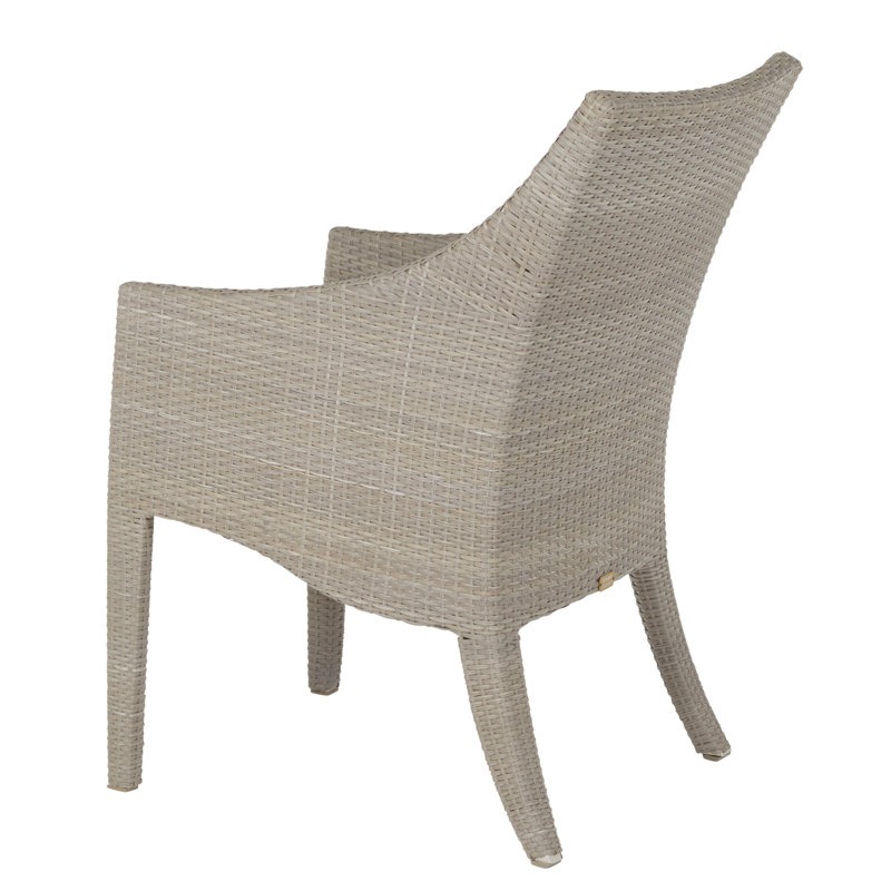 Athena Plus Patio Dining Armchair, Oyster