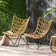 2 chaises - brun pour les chaises d'extérieur 2 décor