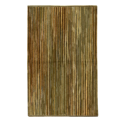 Flatweave Area Rug in Green