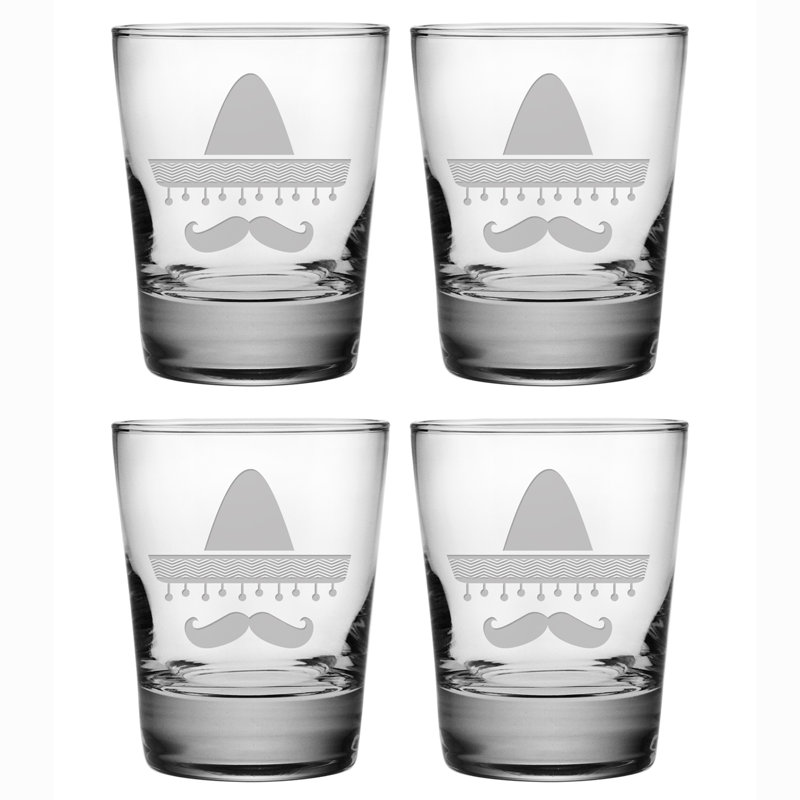 Verre à chic double à forme de 13 oz. Sombrero
