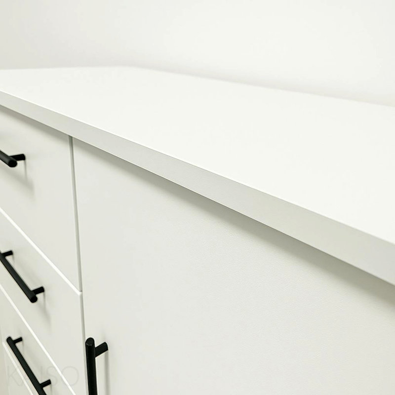 Commode pour homme en blanc, Blanc