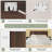 Queen Size Headboard Modern Fluted Wall-Mounted Head Board With Lighting-912226074-910254338