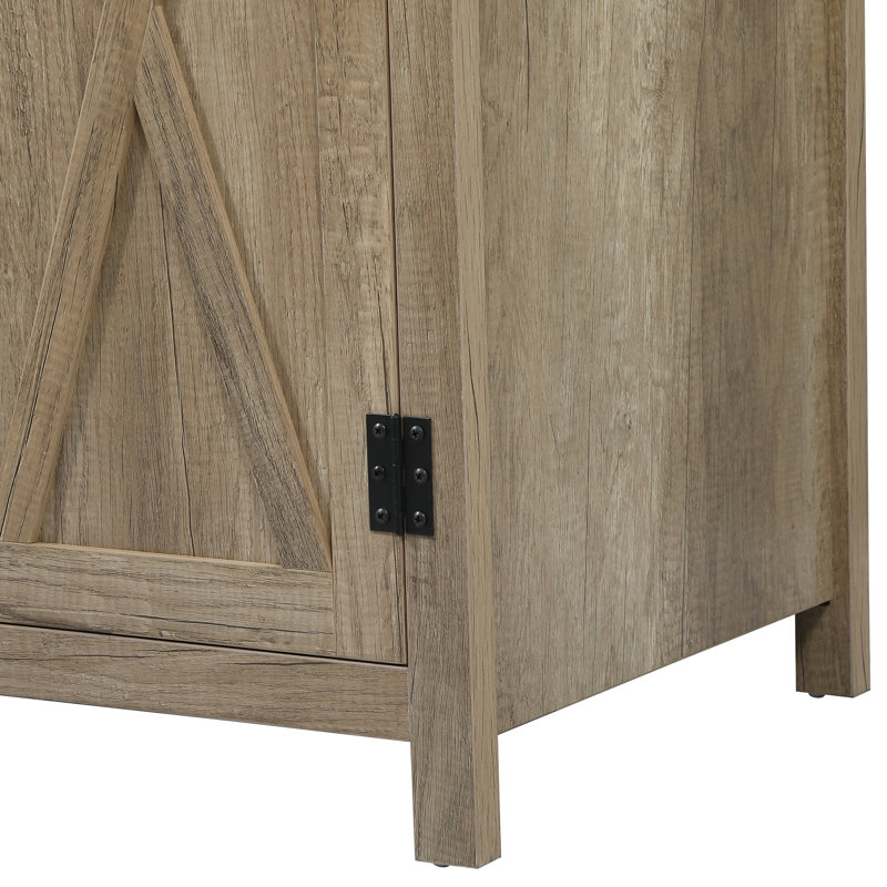 Ensemble de meuble-lavabo simple 30 po Slayton, Chêne naturel
