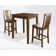 Diamondback 2 - Person Four Leg Dining Set
