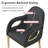 Magdalene 18.6'' H Tufted Velvet Upholstered Armchair