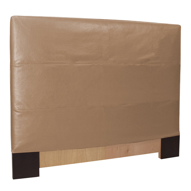 Headboard Slipcover, 53" H x 48" W x 3" D, Avanti Bronze