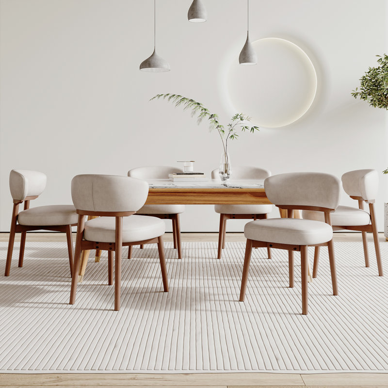 Chaise d'appoint rembourrée Elegant, Beige