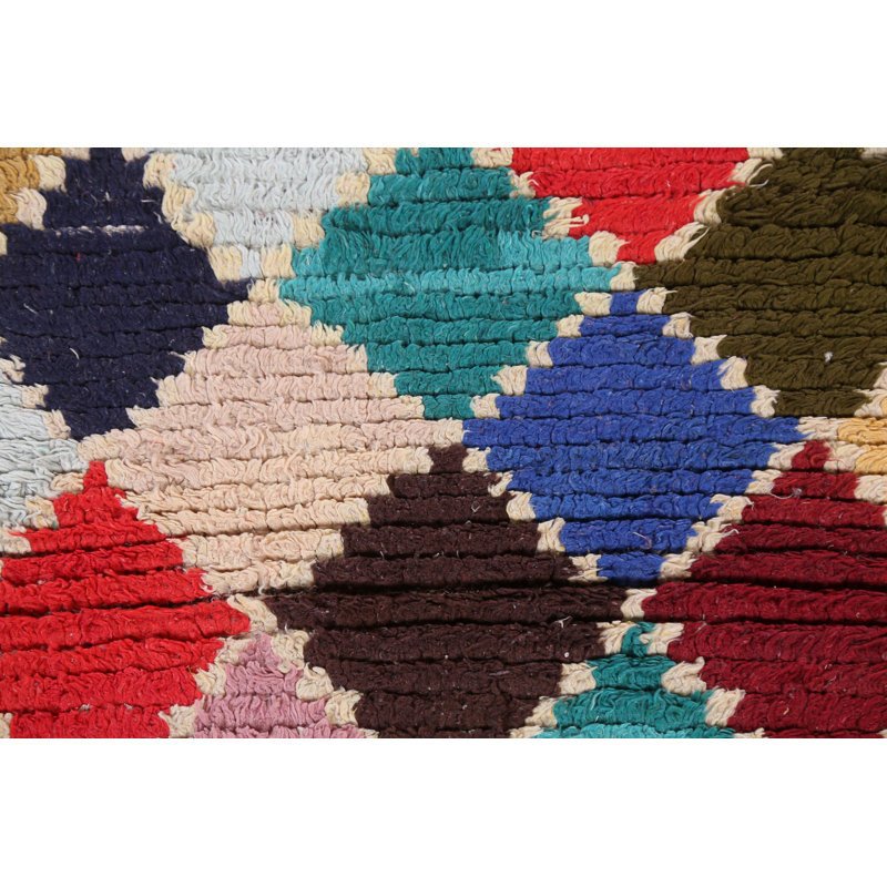 One-of-a-Kind 3'0" X 6'5" Wool Area Rug in Multicolor