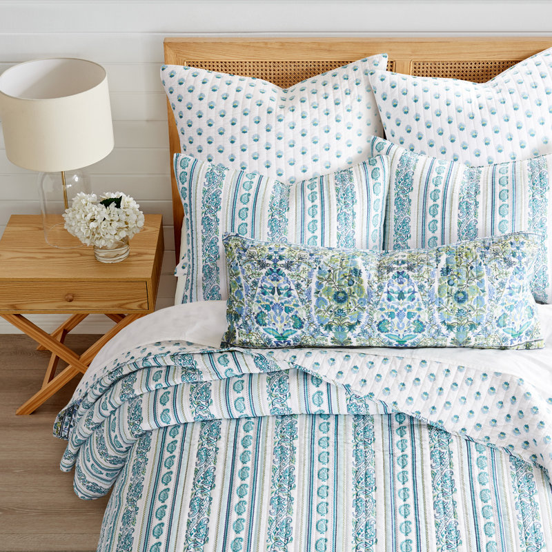Ensemble de courtepointe pour lit double / grand Yasmina, Courtepointe double