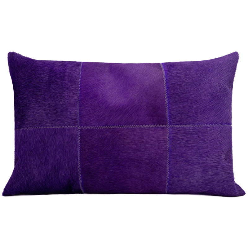 Coussins décoratifs en cuir de vache Canvello