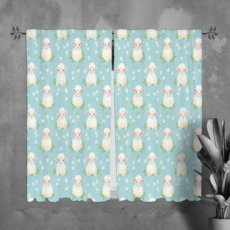 Xaidyn Room Darkening Curtain Pair, 20" W x 82" L