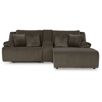 Matherly 3-Piece Reclining Sectional Sofa With Chaise