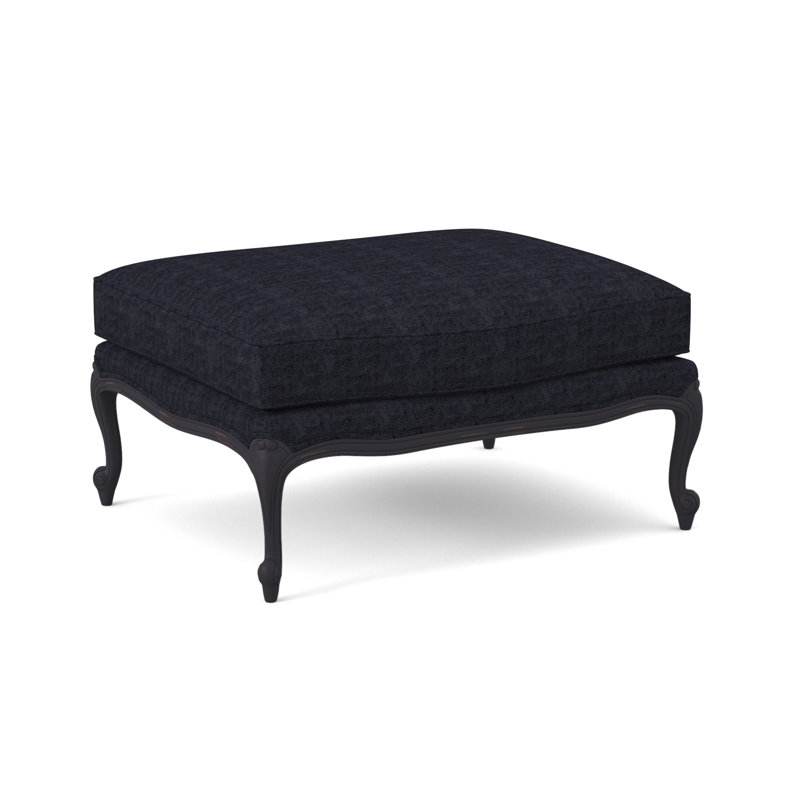 Repose-pieds standard St. Helena, Ébène vintage, Marine de Venise