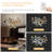 Ginkgo Leaf Tree Branch Chandelier for Dining Room-1174866196-1174866199