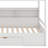 Bunk Bed With Built-In Shelves Beside Both Upper And Down Bed And Storage Drawer-105762704