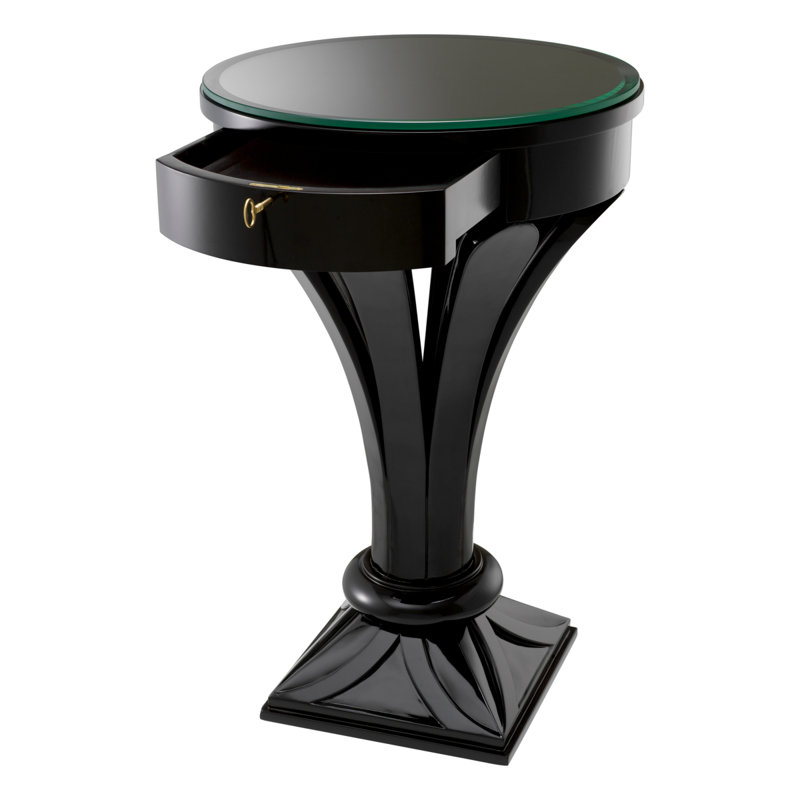 Aswan Glass End Table