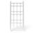 Dura-Trel Cottage 28x66 Inch PVC Vinyl Outdoor Patio Trellis with Anchors-321286292