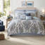 Polyester Damask Comforter Set