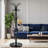 Heavy-duty Metal Coat Rack, Modern Freestanding Design, Natural Marble Base, 360° Swivel, With 16 Hooks, Black Finish, Suitable For Entryways And Offices.-1149713837