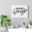 You Are Enough - Wrapped Canvas Print-1312130109