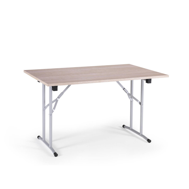 Rectangular Wood Folding Outdoor Camping Table , 125cm cm W 80cm cm D, Oak