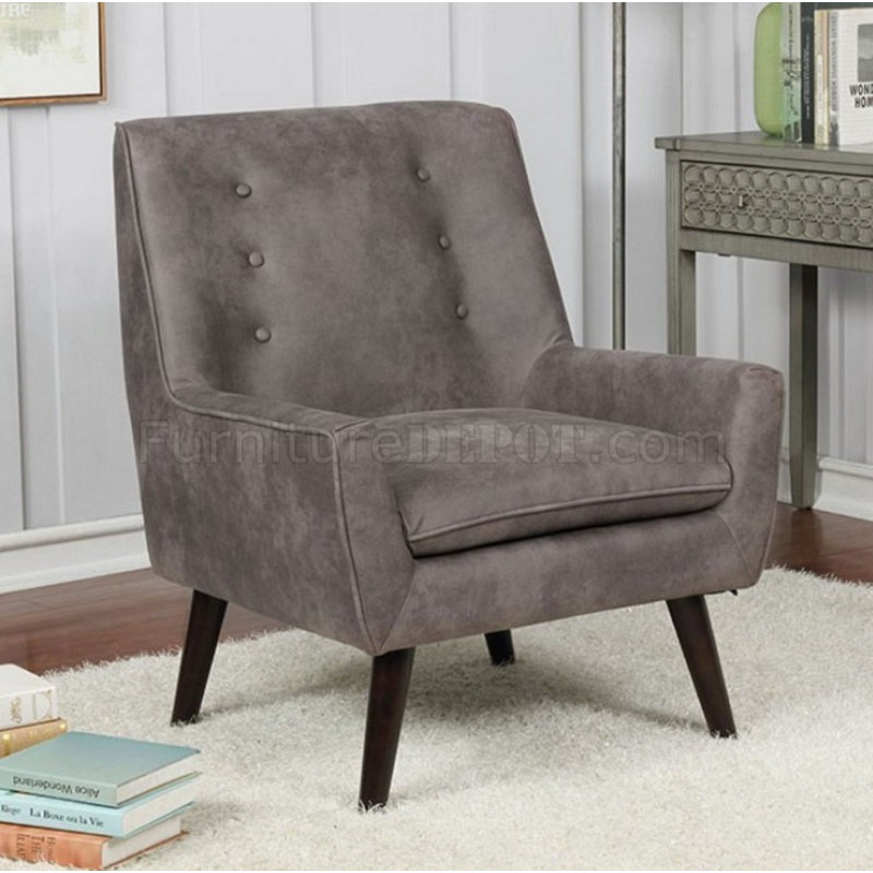 Fauteuil capitonné l 28,25 po Northcrest, Mélange de lin brun