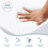 Zero Gravity Adjustable Bed with Massage and Wireless Remote, 8'' Memory Foam Mattress Include-2146416434