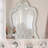 Edalene Pearl White Finish Mirror