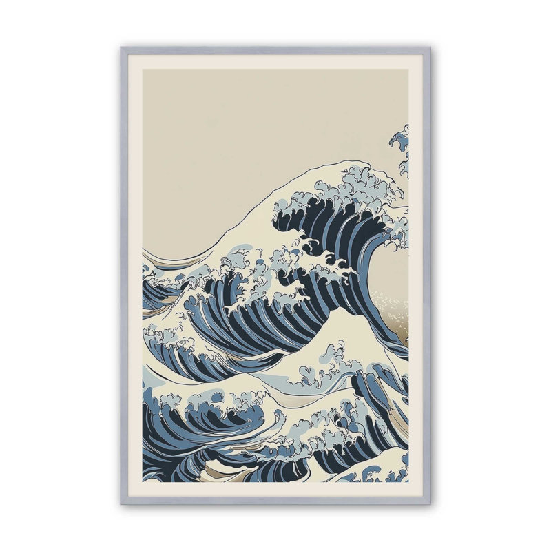 Ember Break Print on Archival Matte Paper, Framed Print without Mat, 15.25" H x 12.25" W, Polished Chrome