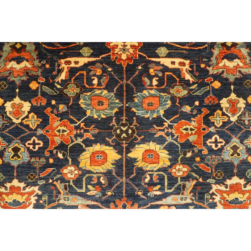 Hand-Knotted High-Quality Area Rug