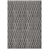 Hand-Knotted High-Quality Dark Gray Area Rug