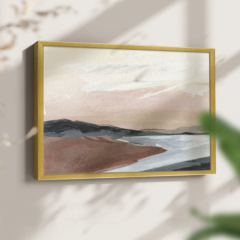 Paynes Coast I - Reproduction encadrée - Restickable, H 8 po x l 10 po