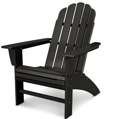 POLYWOOD Vineyard Curveback Resin Adirondack Chair