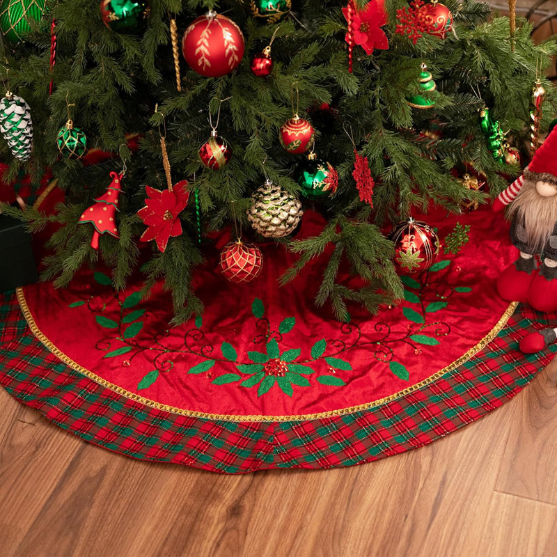 Jupe d'arbre de Noël Valery Madelyn