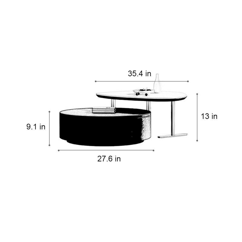 Table basse ronde Creative