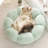  Elyzabeth Flower Shaped Pet Bed with Non-Slip Bottom, Soft Plush, Cute Cozy Cat Bed for Indoor cats-655343187-655343196