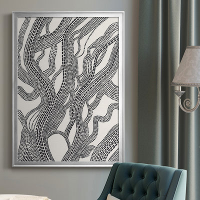«Dots And Dashs I», reproduction d'art sur toile